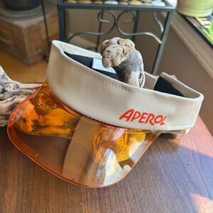 New Aperol spritz clear bill visor hat